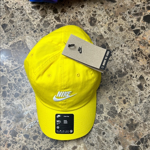 Nike Accessories - Nike Bright Yellow Cap